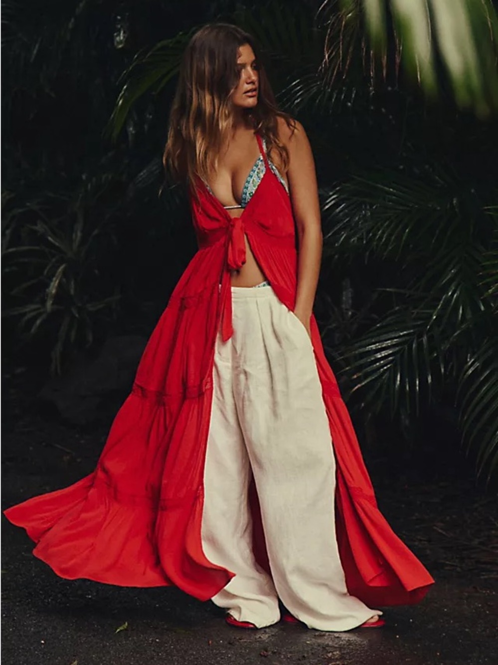Free People Lorelai Maxi Top